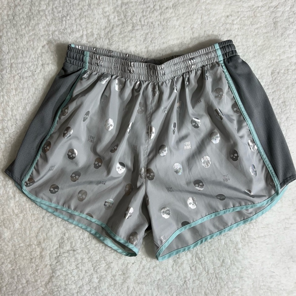 🔥RARE VS PINK Bling Skull Campus Running Shorts Small